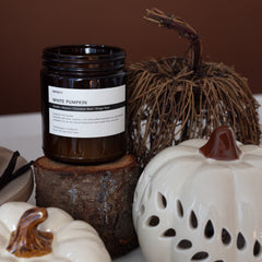 White Pumpkin - Essential Oil Candle (classic)