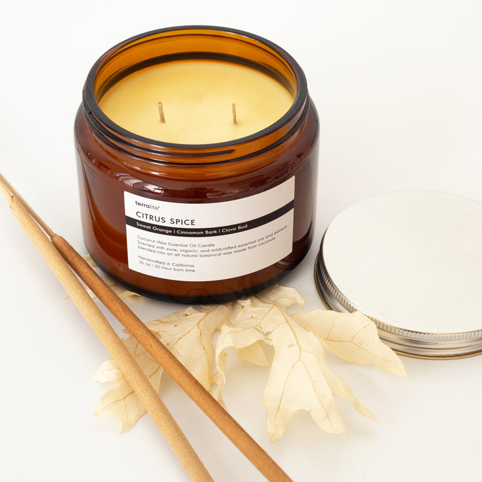 Citrus Spice - Essential Oil Candle (large)