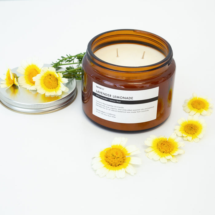 Lavender Lemonade - Essential Oil Candle (large)