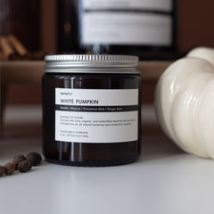White Pumpkin - Essential Oil Candle (travel)