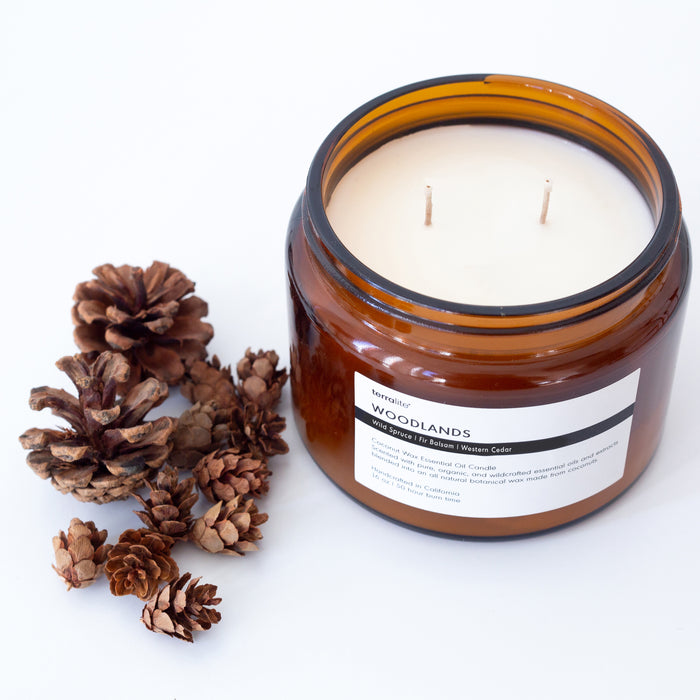 Woodlands - Essential Oil Candle (large)