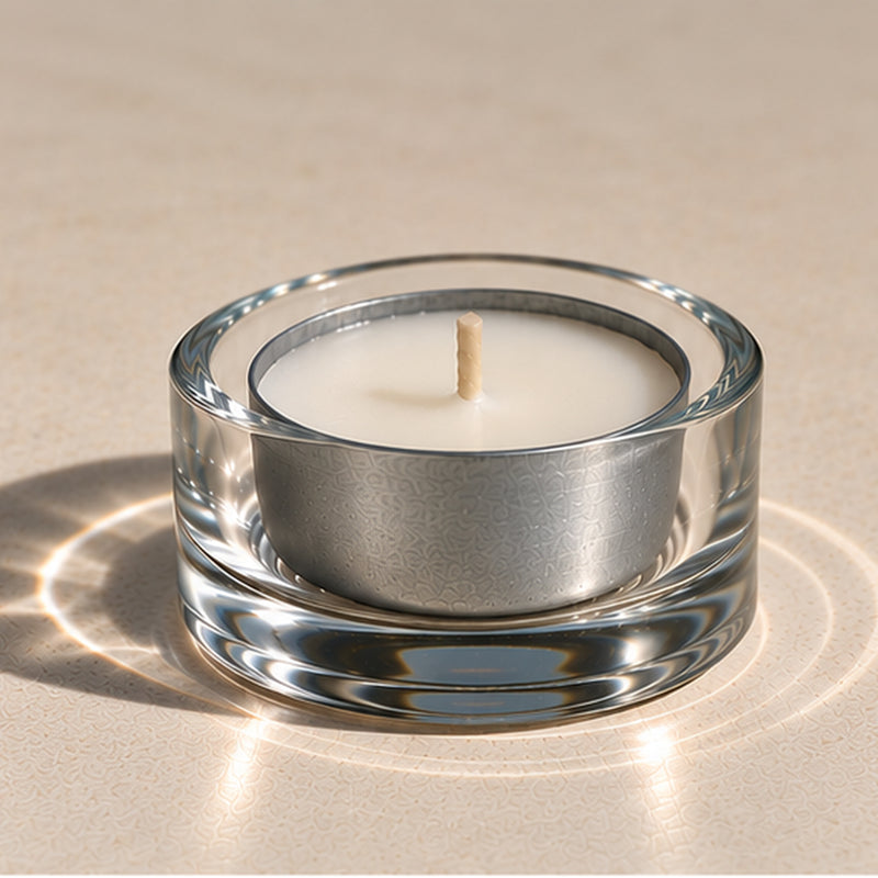 Tealight care: use a holder
