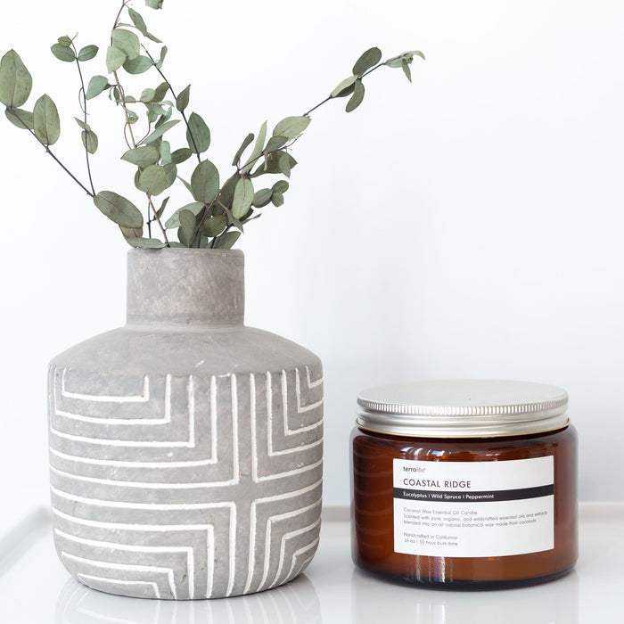 Coastal Ridge - Essential Oil Candle (large)