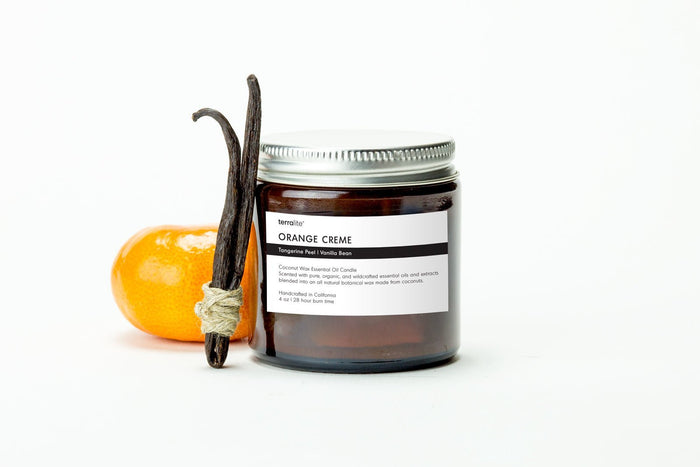 Orange Creme - Essential Oil Candle (travel)