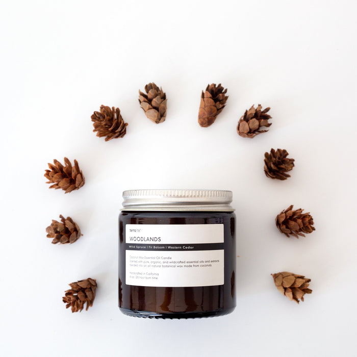 Woodlands - Essential Oil Candle (travel)