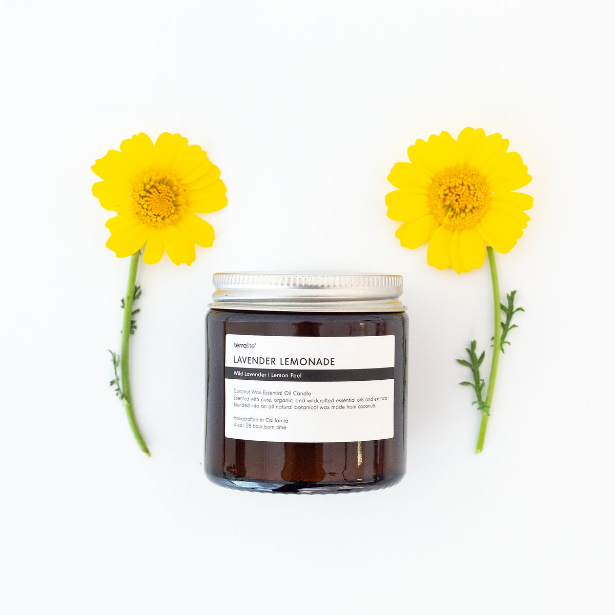 Lavender Lemonade Essential Oil Candle - 4 oz.